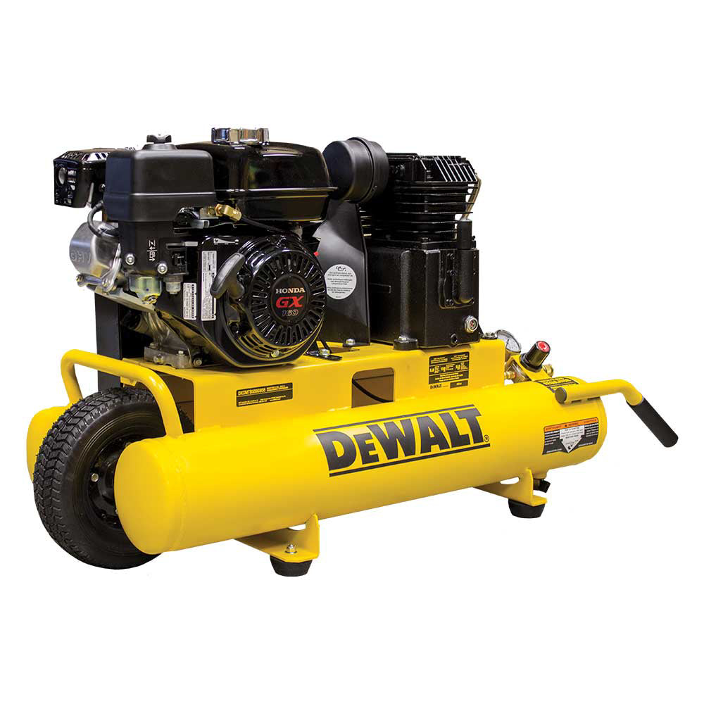 DeWalt 5.5 HP Honda 8 Gallon Belt Drive Wheelbarrow Air Compressor DXCMTB5590856