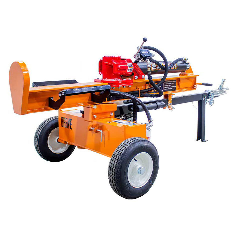 Brave 24 Ton Horizontal / Vertical Log Splitter Honda GX160 (VH1724GX ...