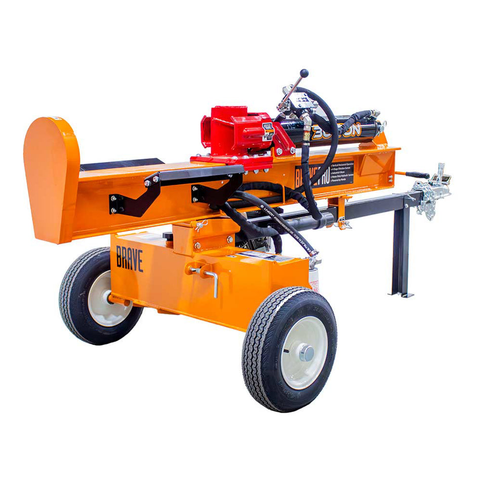 Brave 30-Ton Horizontal / Vertical Log Splitter Honda GX200 VH1730GX ...