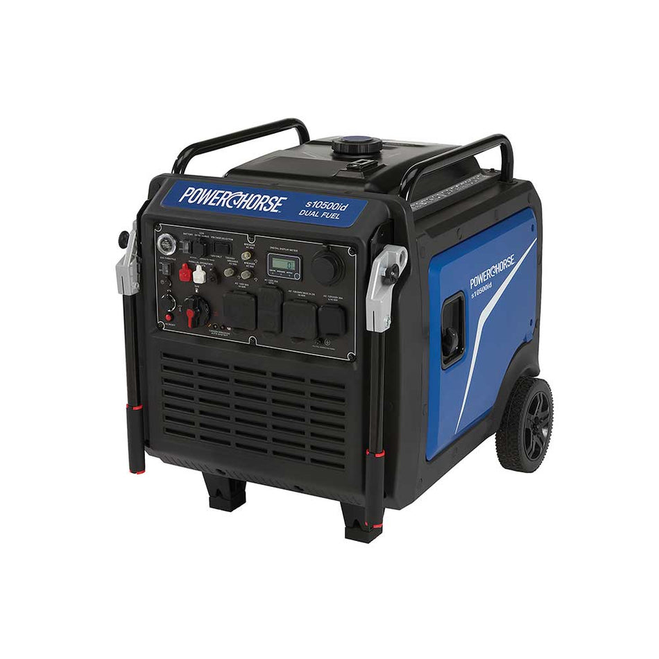 Powerhorse Inverter Generator Dual Fuel 10500 Surge Watts, 8300 Rated Watts (6075661)