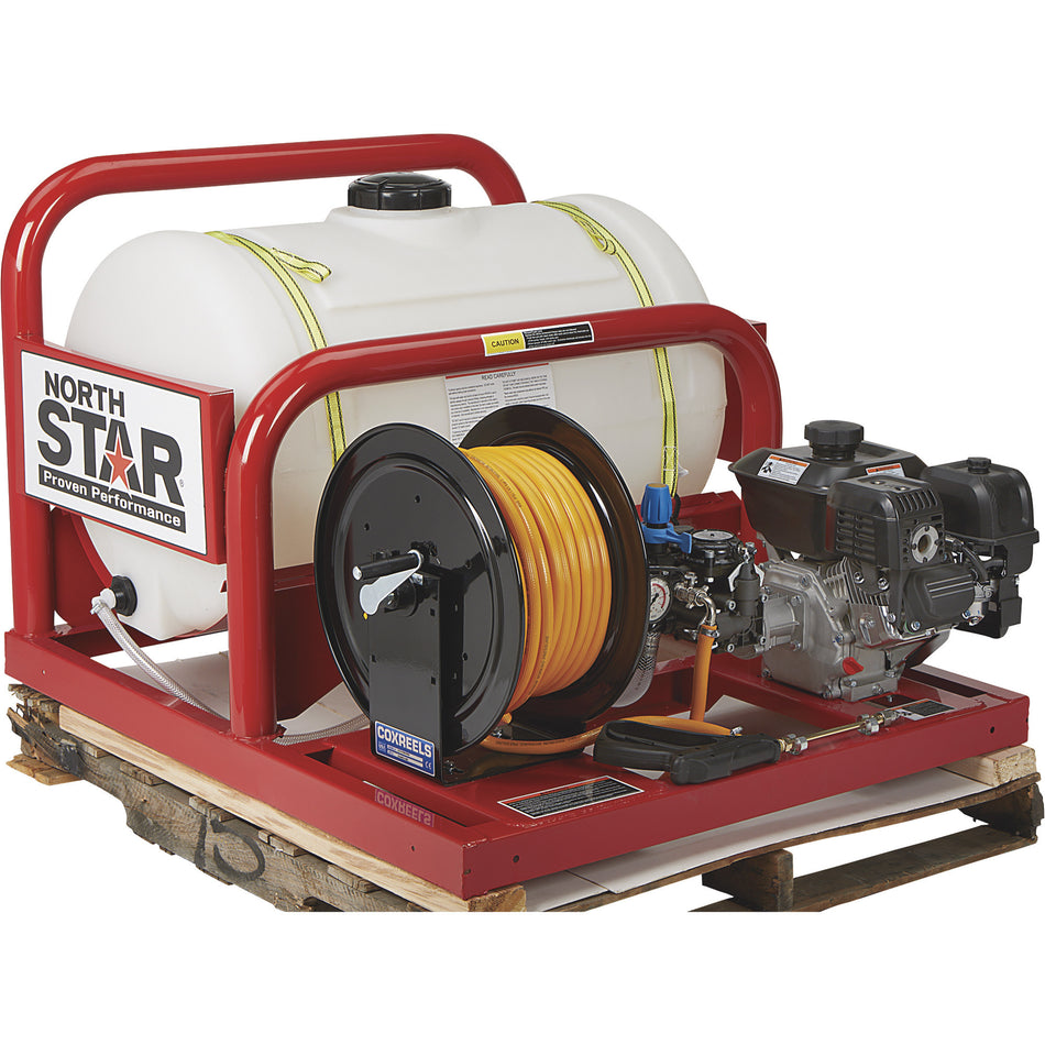 NorthStar® Skid Sprayer 55-Gallon Capacity, 180cc Engine, 5 GPM (2681733)