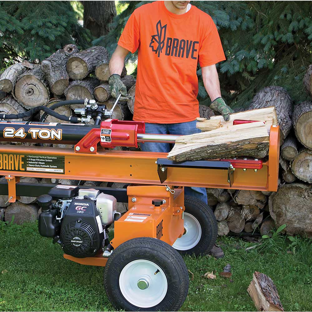 Brave industries shop log splitter