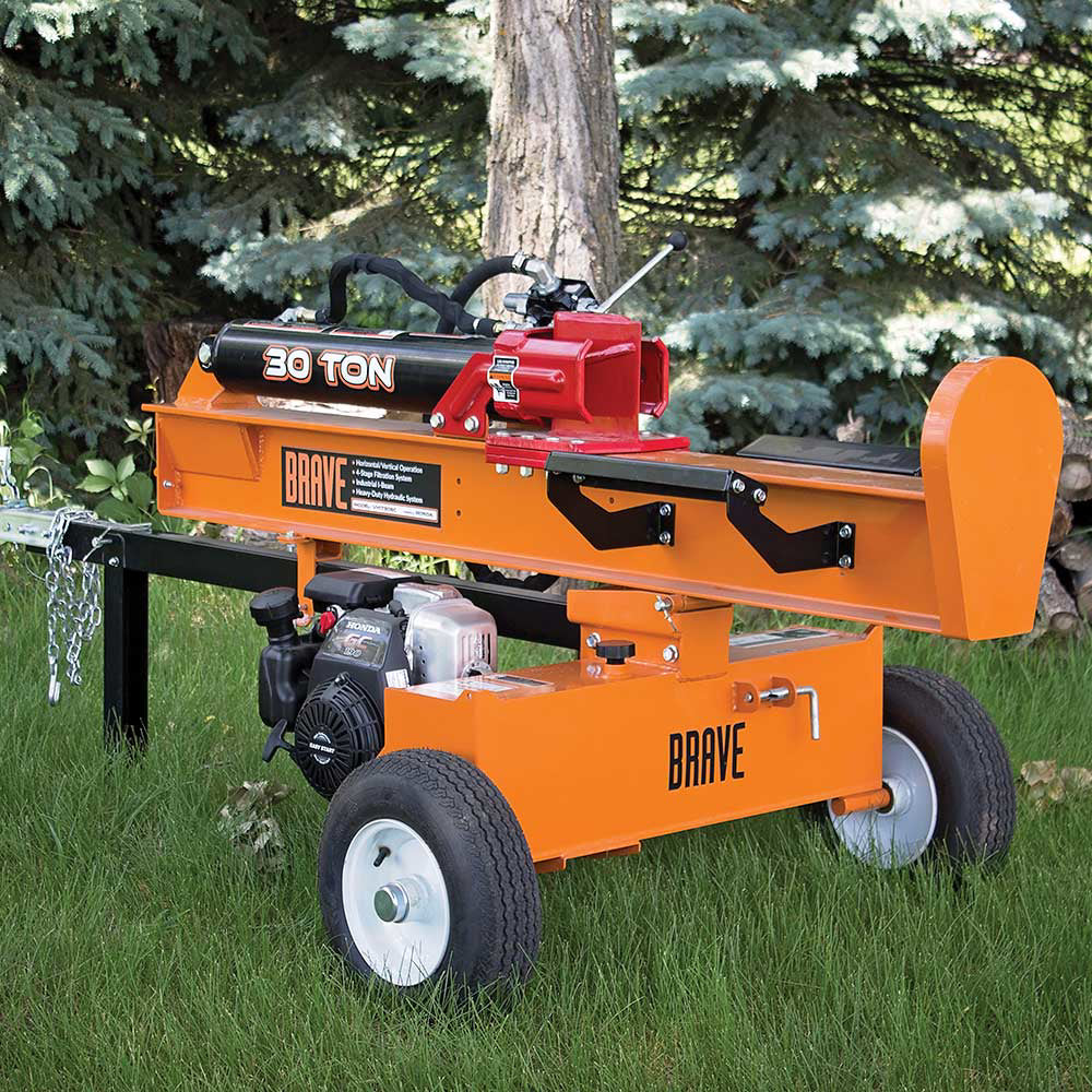 Brave log splitter 26 ton 9.0 hp gx store honda