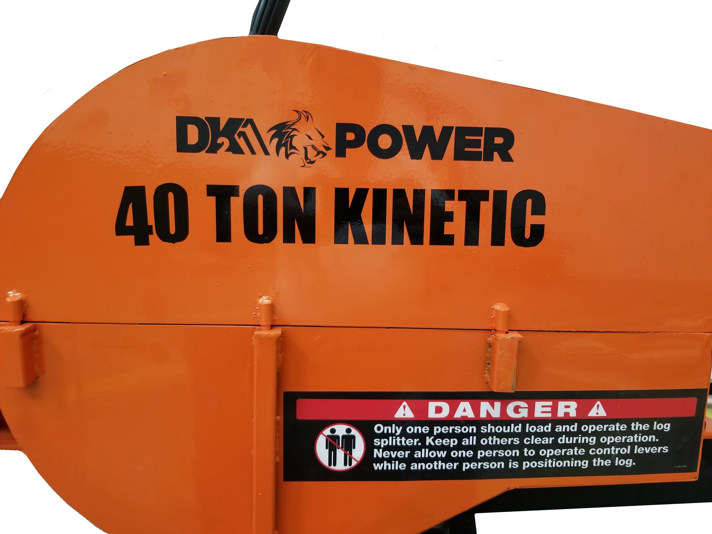 40 ton deals kinetic log splitter