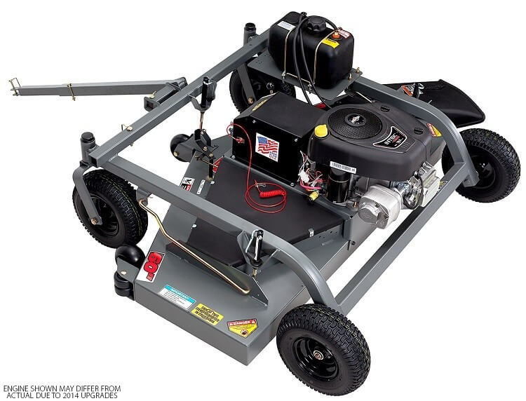 Swisher 60 Inch Finish Cut Pull Behind Mower FC15560B Wood