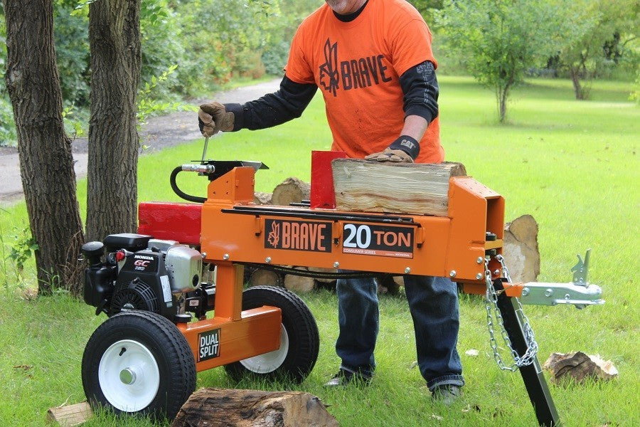 2 ton log deals splitter